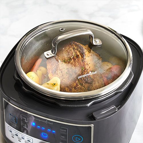 Pampered chef carnitas quick cooker sale