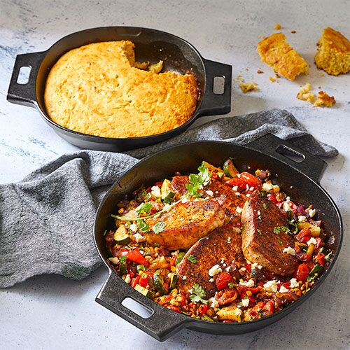 Cast Iron Skillet Set