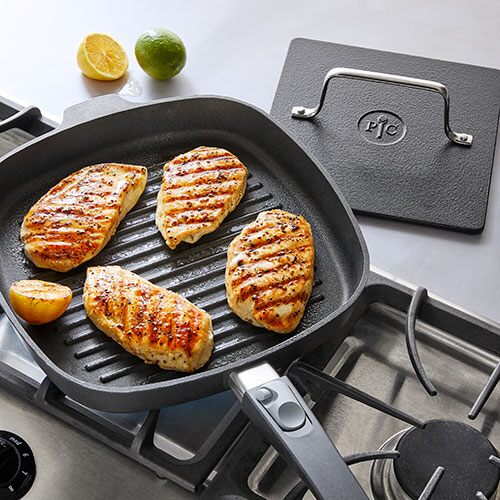 Nonstick Grill Pan & Press Set