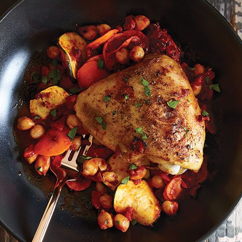 Easy Harissa Chicken Dinner