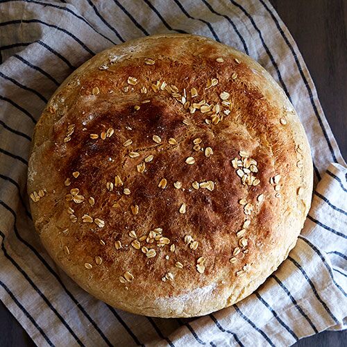 Rustic No-Knead Bread