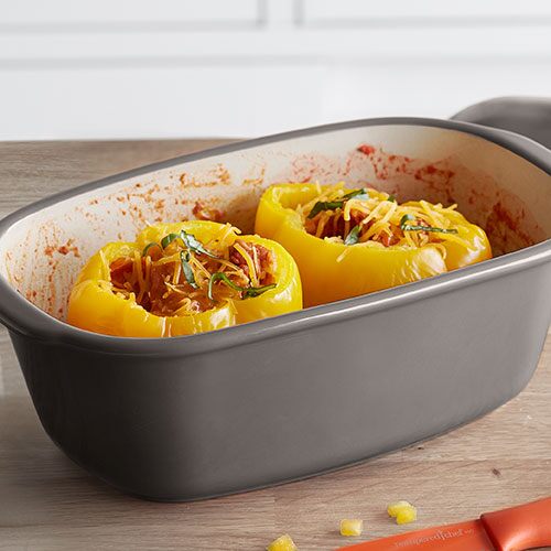 Pizza-Stuffed Peppers