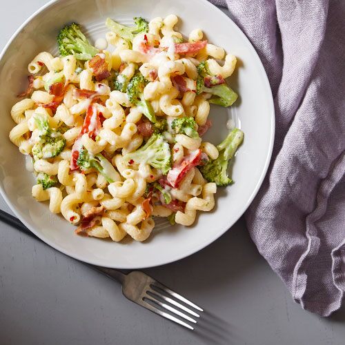 Pasta Romano With Bacon & Broccoli