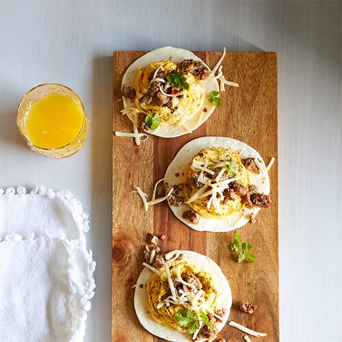 On-the-Go Breakfast Taco