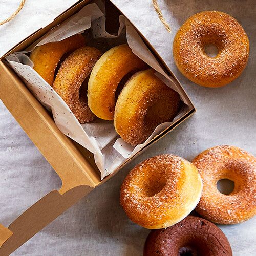 Baked Apple Cider Donuts