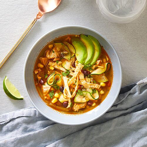 Pressure Cooker Chicken Tortilla Soup