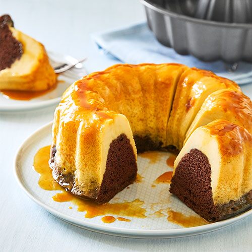 Pressure Cooker Chocoflan