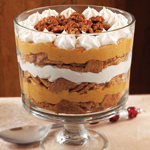 Pumpkin-Maple Cream Trifle