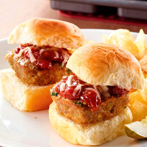 Turkey Parmesan Sliders