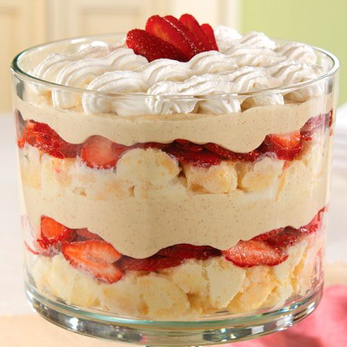 Strawberry-Coconut Tres Leches Trifle